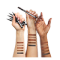 Diferentes colores del lápiz de microblading